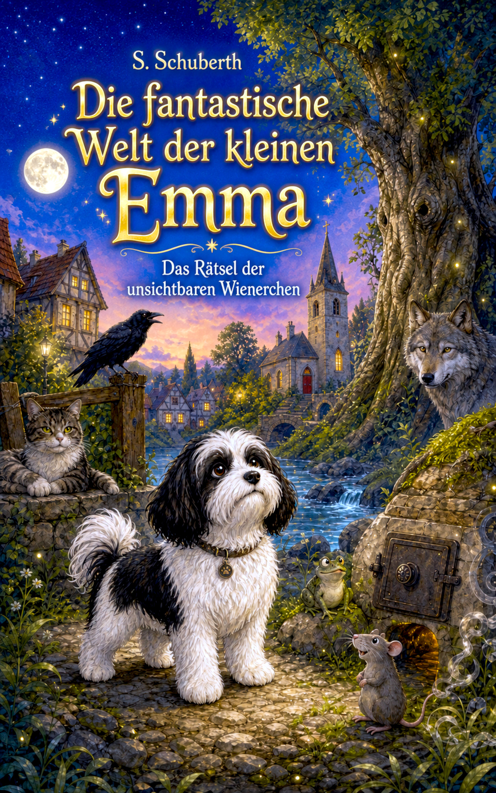 Cover des Kinderbuchs Die fantastische Welt der kleinen Emma